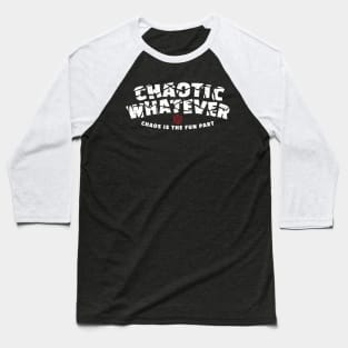 Chaotic Whatever DnD Alignment Baseball T-Shirt